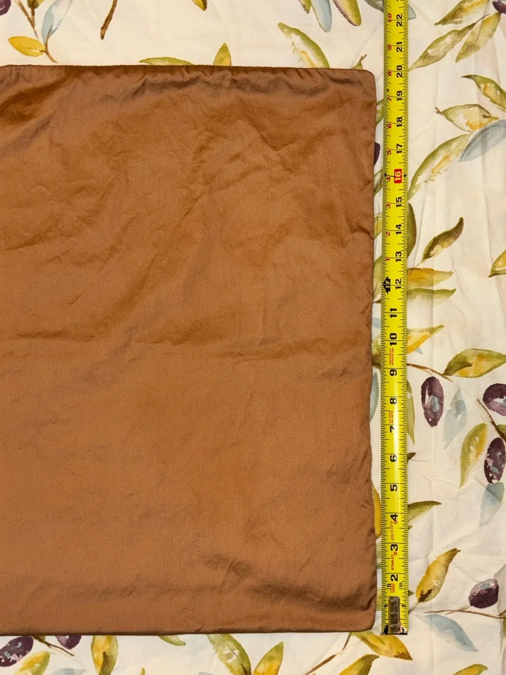 Lauren Ralph Lauren Home 4 Standard Pillowcases Brown Camel 100% Cotton Solid